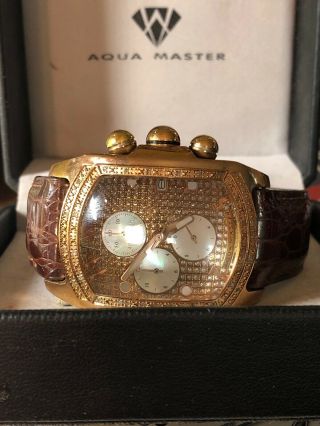 Aqua Master Diamond W96 Wrist Watch for Men 3
