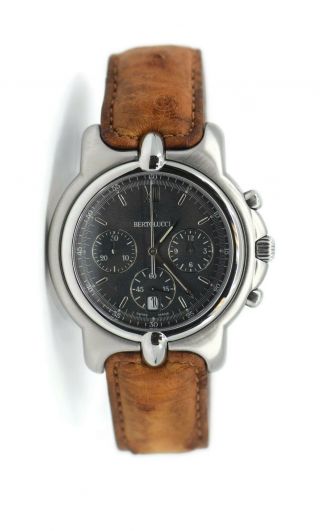 Bertolucci Pulchra Chronograph Stainless Steel Watch 675.  8050.  41