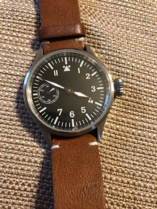 Corgeut 43mm Flieger Wrist Watch