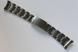 Rolex Rivet Bracelet Big Logo Clasp March 1962 With 80 End Links Read