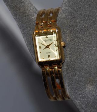 Joan Rivers Classics Gold Tone Quartz Watch With Battery