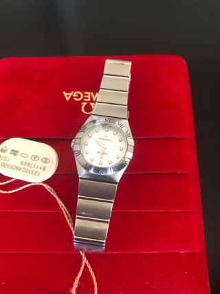 Omega Constellation Mop Dial Ladies Watch 12310276055004