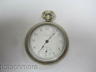Antique Elgin Grade 208 Swing - Out Border Dial 18s Pocket Watch D.  1900