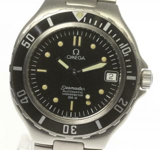 Omega Seamaster 200m Date W Buckle Automatic Men 