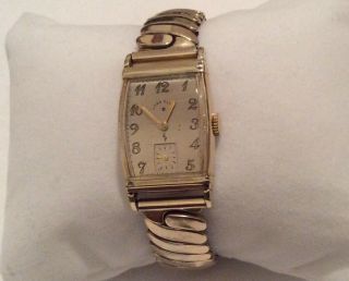 Vintage Lord Elgin 21 Jewels Men’s Wristwatch Running