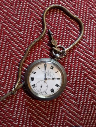 Tho Russell And Son Liverpool Pocket Watch Swiss Made Antique