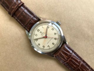 Rare Vintage Rolex Tudor Oyster Watch Ref 4540 Cal.  59 Military Dial
