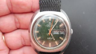 Vintage Certina Ds - 2 Cal - 25 - 652 Automatic Watch.  (parts)
