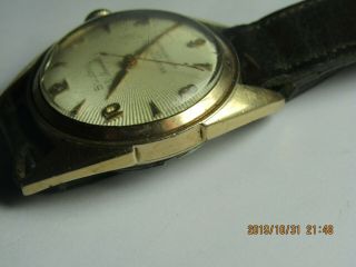 Vintage Men ' s Bulova L6 Automatic 23 JEWELS watch for parts/repair 92 5