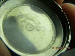 Vintage Men ' s Bulova L6 Automatic 23 JEWELS watch for parts/repair 92 8