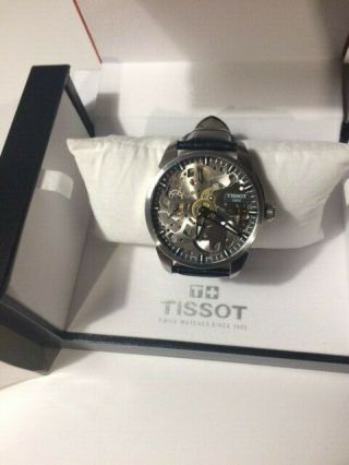 Tissot T - Complication Squelette Mechanical Watch T070.  405.  16.  411.  00