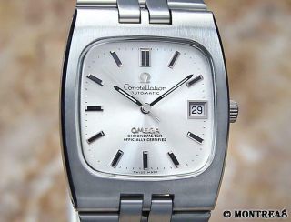Omega Constellation 33mm Mens Swiss Made 1970 Automatic Chronometer Watch O180