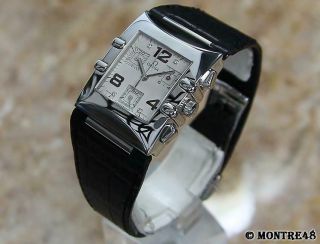 Omega Constellation Quadra Chronograph Swiss Unisex Diamond SS 2010 Watch O259 3