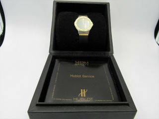 Hublot MDM 2 tone Stainless Steal and 18k gold and books 2
