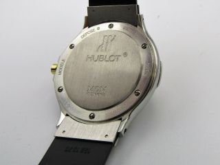Hublot MDM 2 tone Stainless Steal and 18k gold and books 7