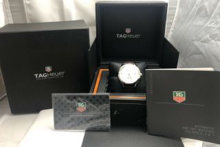 Tag Heuer Carrera Calibre 7 Twin Time Mens Automatic Watch Exc Cond Wv2116 Lnib