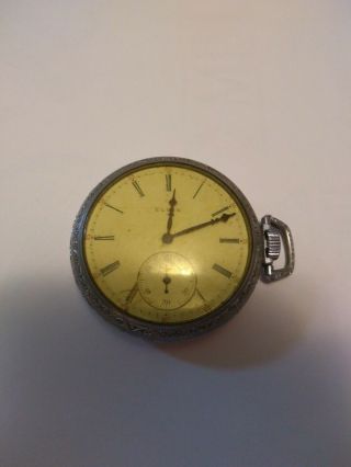 Elgin Vintage Pocket Watch Antique