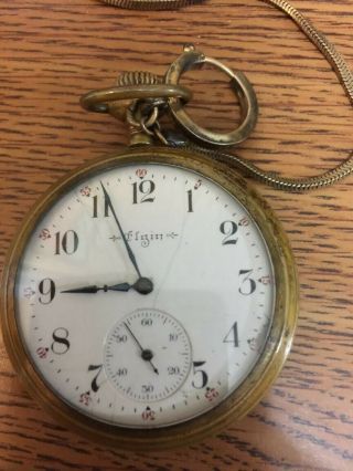 Elgin 1903 Pocket Watch Grade 291 Size 16s 7 Jewels