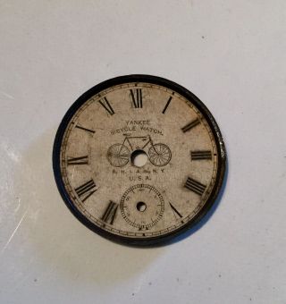 Vintage Ingersoll “yankee Bicycle Watch” Face Circa 1890s Rare