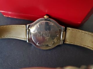 Must De Cartier 21 1330 18K Gold/Stainless Steel watch 3