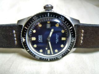 Oris Diver 100m Big 42 Mm Case Sapphire Crystal Automatic Watch