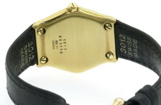 Ebel heavy 18K yellow gold elegant high fashion 27.  3mm midsize quartz watch 4