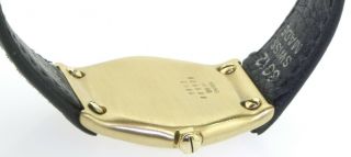 Ebel heavy 18K yellow gold elegant high fashion 27.  3mm midsize quartz watch 6