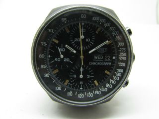 Vintage Heuer Automatic Pvd Chronograph With Date Valjoux 7750 Men Watch