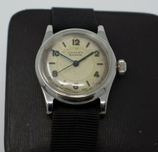 Vintage 1940s WWII Rolex Oyster Raleigh Stainless Steel Wristwatch 4