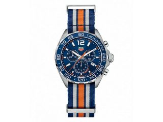 Tag Heuer Formula 1 Swiss Quartz Blue Dial Chronograph Watch Caz1014.  Fc8196