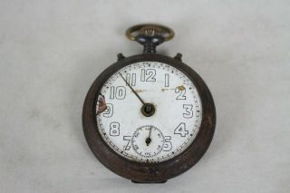Vintage Junghans Second Hand Timer Amer.  Radium Co.  Pa 1909 Rare Pocket Watch