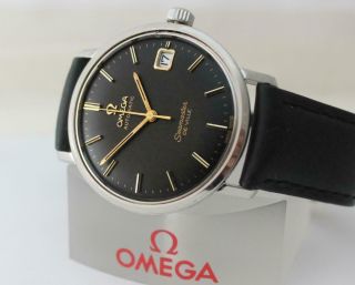 Rare Vintage Gents Omega Automatic Seamaster Deville Watch,  Box 1962 Stunning