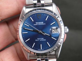 Vintage Tudor Prince Oysterdate 2824 - 2 Swiss Stainless Steel Automatic Men Watch