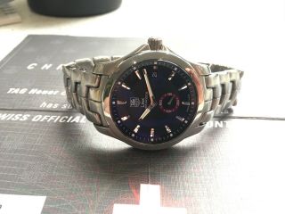 Pre Owned Tag Heuer Link Tiger Woods Ltd Edition