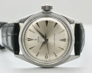 1965 Tudor Rolex Oyster Royal 7934 Stainless Steel Vintage Watch 3