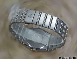Omega Constellation Men 18k Solid Gold & Stainless Swiss Made Watch O8 8