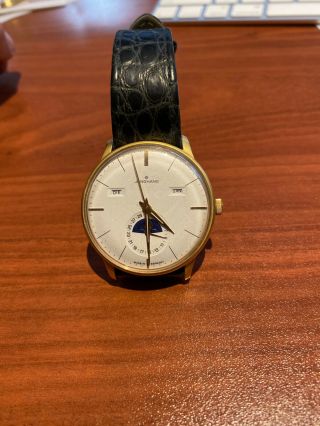 Junghans Meister Calender Automatic Silver Dial Men 