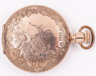 Antique Illinois Watch Case Co.  6s 14k Gold Filled Napoleon Pocket Watch Case