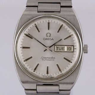 Vintage Omega Seamaster Gents Automatic Wristwatch Stainless Steel