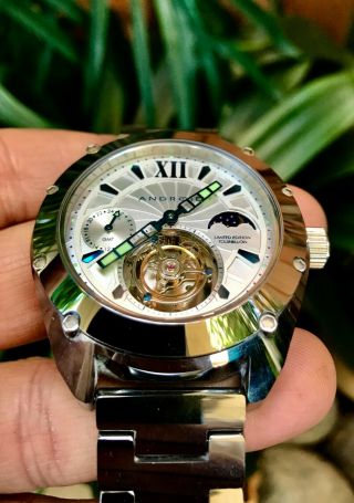 Android Men Virtuoso Mechanical Tourbillon Limited Edition 51/500 Ceramic Watch
