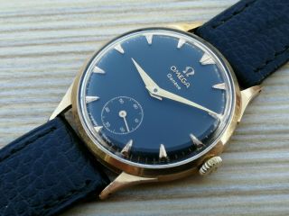 Omega Geneve 18k Solid Gold Case Men’s Watch Cal.  267 - 1950s