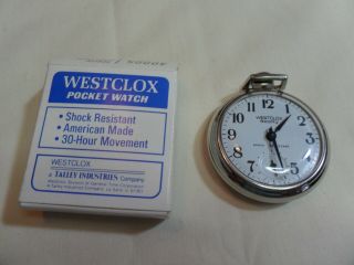 Vintage Westclox Scotty 40005 Pocket Watch,  1960s