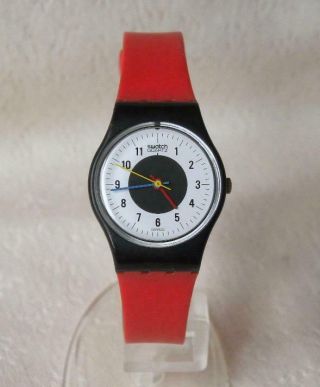Swatch - Lb104 - Chrono - Tech - 1984 - Std Ladies Coll - Swiss Analog Watch