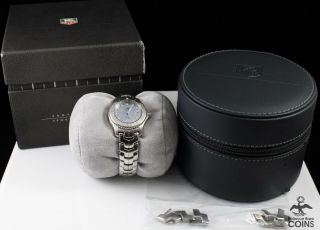 Tag Heuer Link Mother Of Pearl Dial Diamond St.  Steel Women 