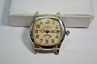 Vintage Art Deco Men ' s Illinois Guardian Wristwatch Rotary Seconds Dial Ca 1931 8