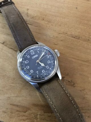 Oris Big Crown Pointer Date Blue Dial With Box And Papers