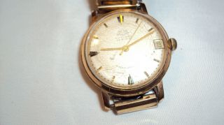 Vintage GUB Glashutte/s a 23 rubis automat stossgesichert Mens watch repair 2