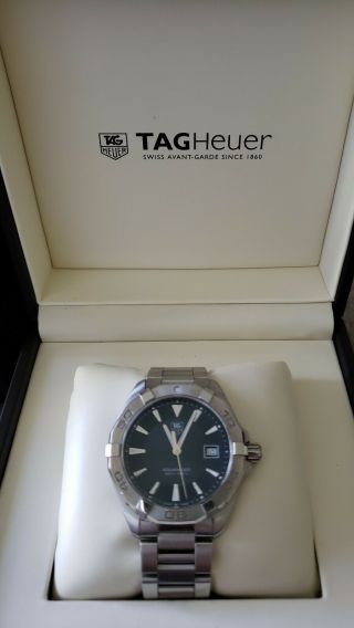 Tag Heuer Aquaracer Quartz Way1112.  Ba0910 Wrist Watch For Men