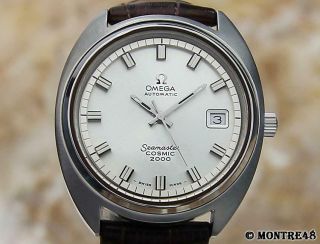 Omega Seamaster Cosmic 2000 Vintage Swiss Made Mens 38mm Automatic Watch O38