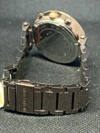 Michael Kors MK6378 Women ' s Watch Brown Stainless Steel 39mm Case MK Logo B250 6